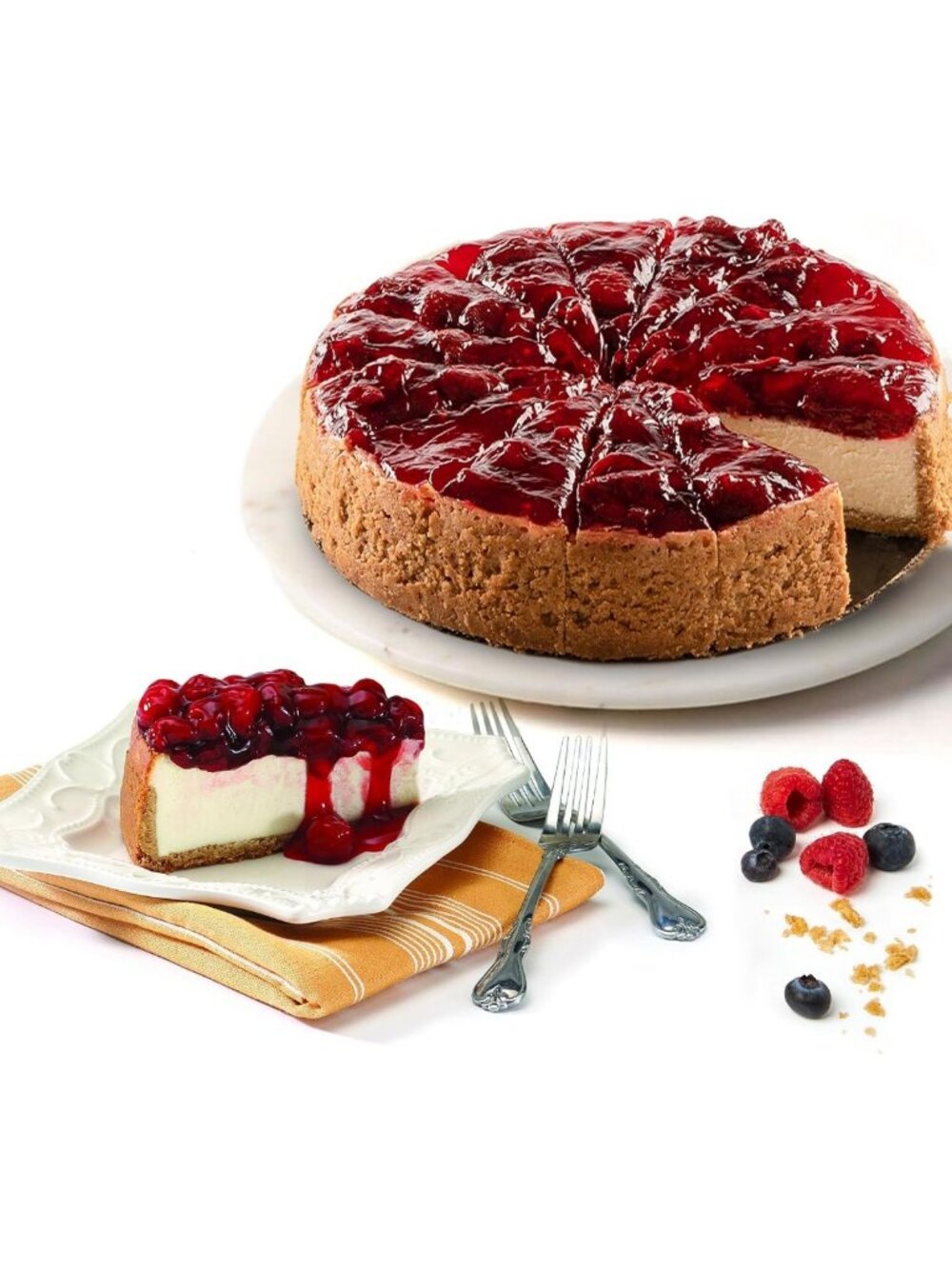 Creamy Classic Cheesecake Dessert - Perfect Gift for Any Occasion, 10